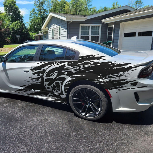 Hellcat Decal Sticker for Challenger, Charger, Durango SRT. #7003-Sup