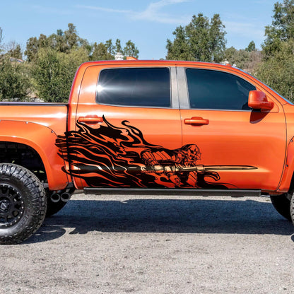 Samurai Warrior Graphic Car Decal Sticker. #6933