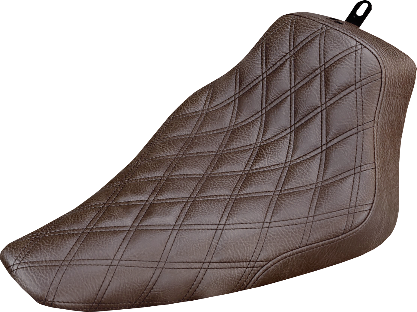 SADDLEMEN Renegade Solo Seat - Lattice Stitched - Brown - FLS 812-26-002BLS