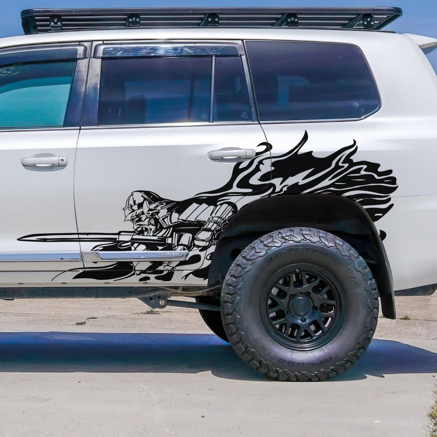 Samurai Warrior Graphic Car Decal Sticker. #6933