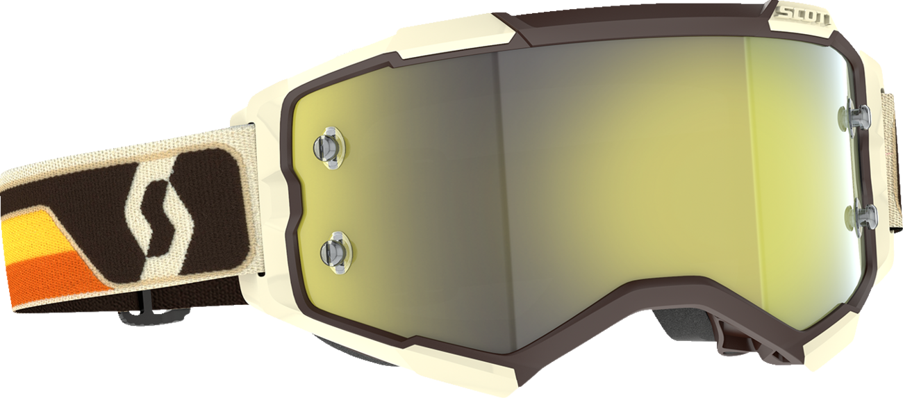 SCOTT Fury Goggle - Brown/Beige - Yellow Chrome 272828-7699289