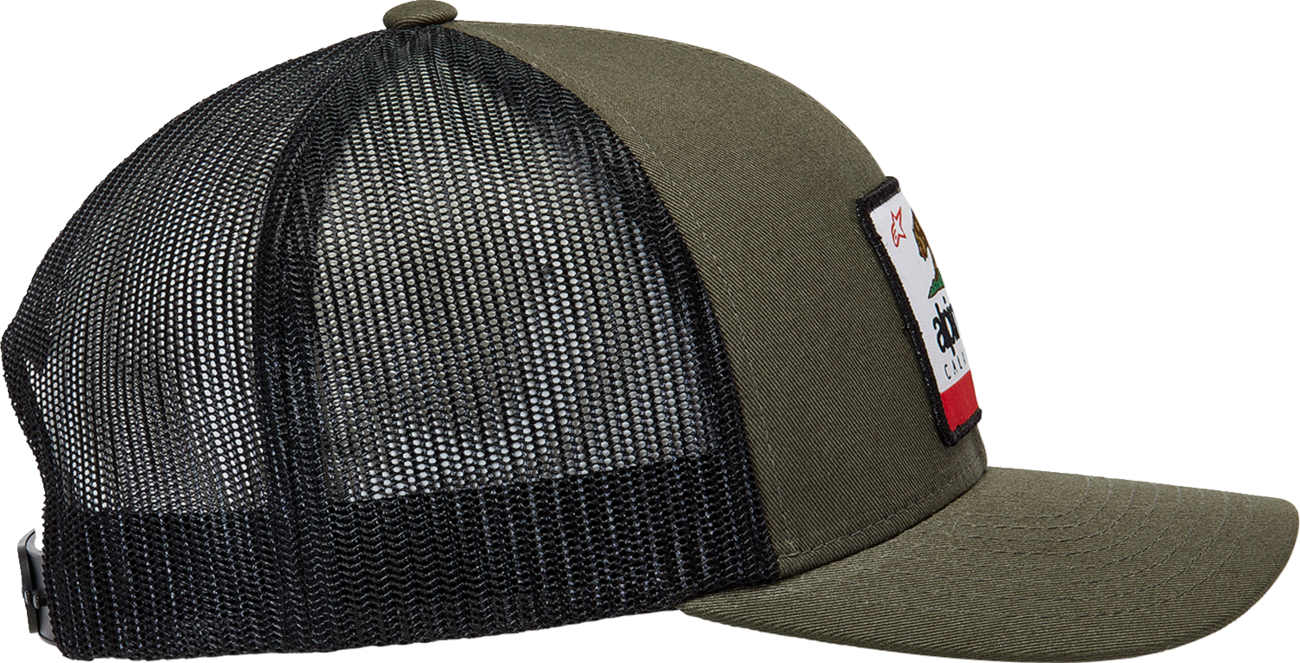 ALPINESTARS Cali 2.0 Hat - Military/Black - One Size 1212810506910OS