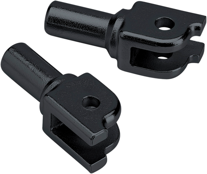 BILTWELL Footpeg Mount - Black - Softail 0107-1640-01