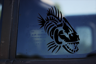 Fishbone Offroad 3in. Fishbone Decal