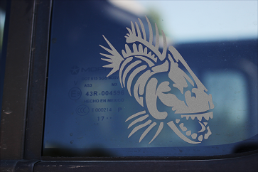 Fishbone Offroad 3in. Fishbone Decal