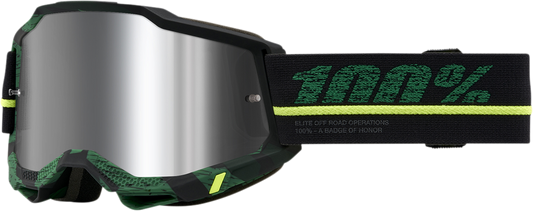 100% Accuri 2 Goggles - Overlord - Silver 50014-00011