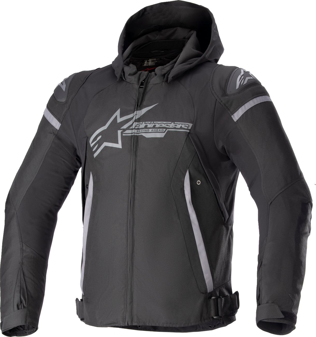 ALPINESTARS Zaca Waterproof Jacket - Black/Gray - 2XL 3206423-111-2XL
