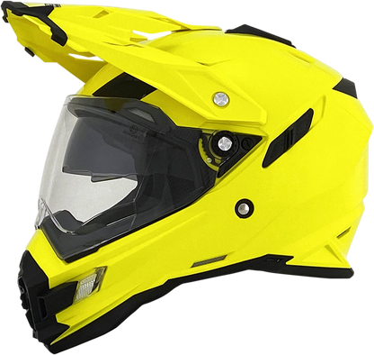 AFX FX-41DS Helmet - Hi-Vis Yellow - Medium 0110-3774