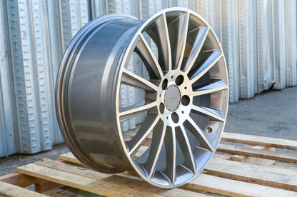 MB4 18x8 5x112 +35 66.6 Gunmetal Machined Face