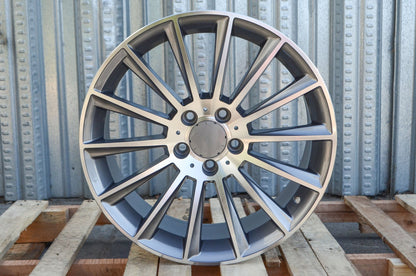 MB4 18x8 5x112 +35 66.6 Gunmetal Machined Face