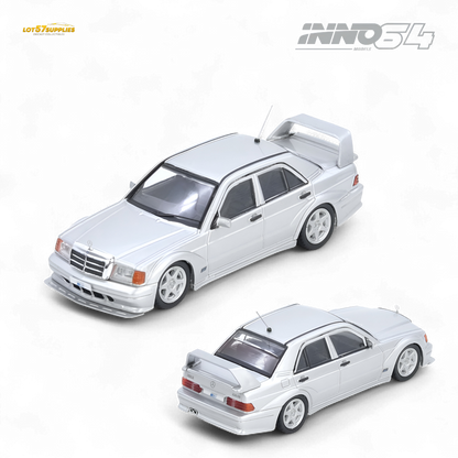 (Pre-Order) Inno64 Mercedes Benz 190E - Silver 1:64
