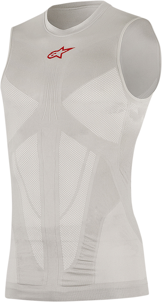 ALPINESTARS Tech Tank Summer - Silver/Red - Medium/Large 1752017-198-M/L
