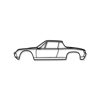 914-6 Metal Car Wall Art - MT0880