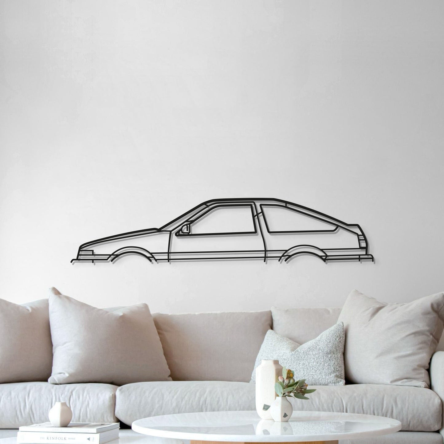 1985 Corolla AE86 Classic Metal Car Wall Art - MT0204