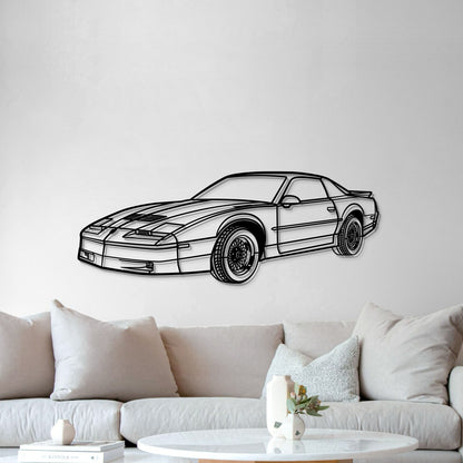 1988 Trans AM Perspective Metal Car Wall Art - MT1186