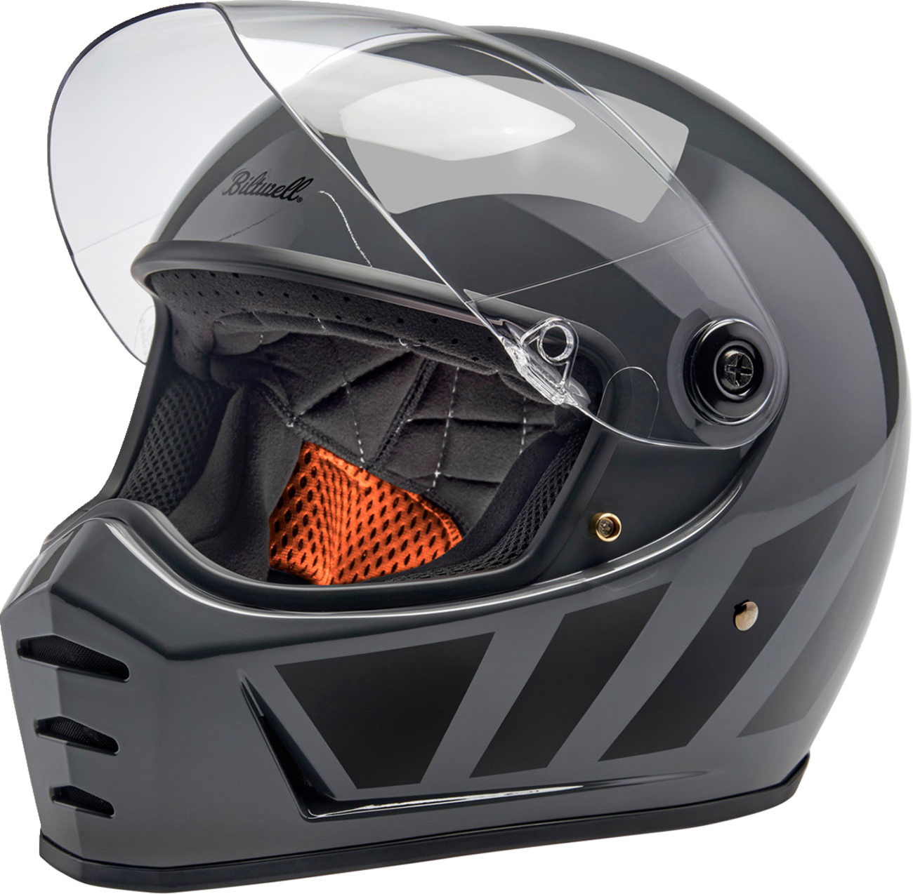 BILTWELL Lane Splitter Helmet - Storm Gray Inertia - XL 1004-569-505
