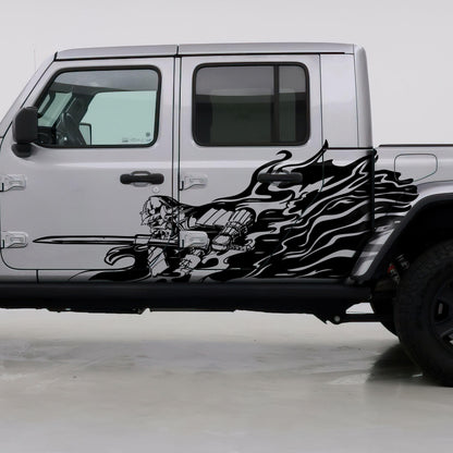 Samurai Warrior Graphic Car Decal Sticker. #6933