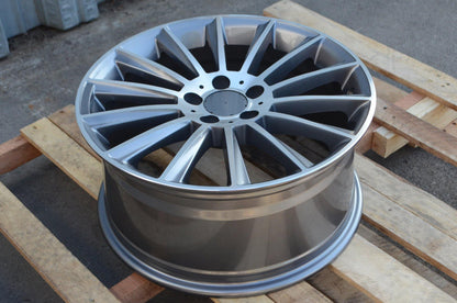 MB4 18x8 5x112 +42 66.6 Gunmetal Machined Face
