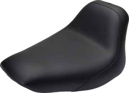 SADDLEMEN S3 Super Slammed Seat - Solo - Black - '06-'17 FLSTC 806-15-002D
