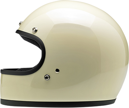 BILTWELL Gringo Helmet - Gloss Vintage White - Medium 1002-102-103