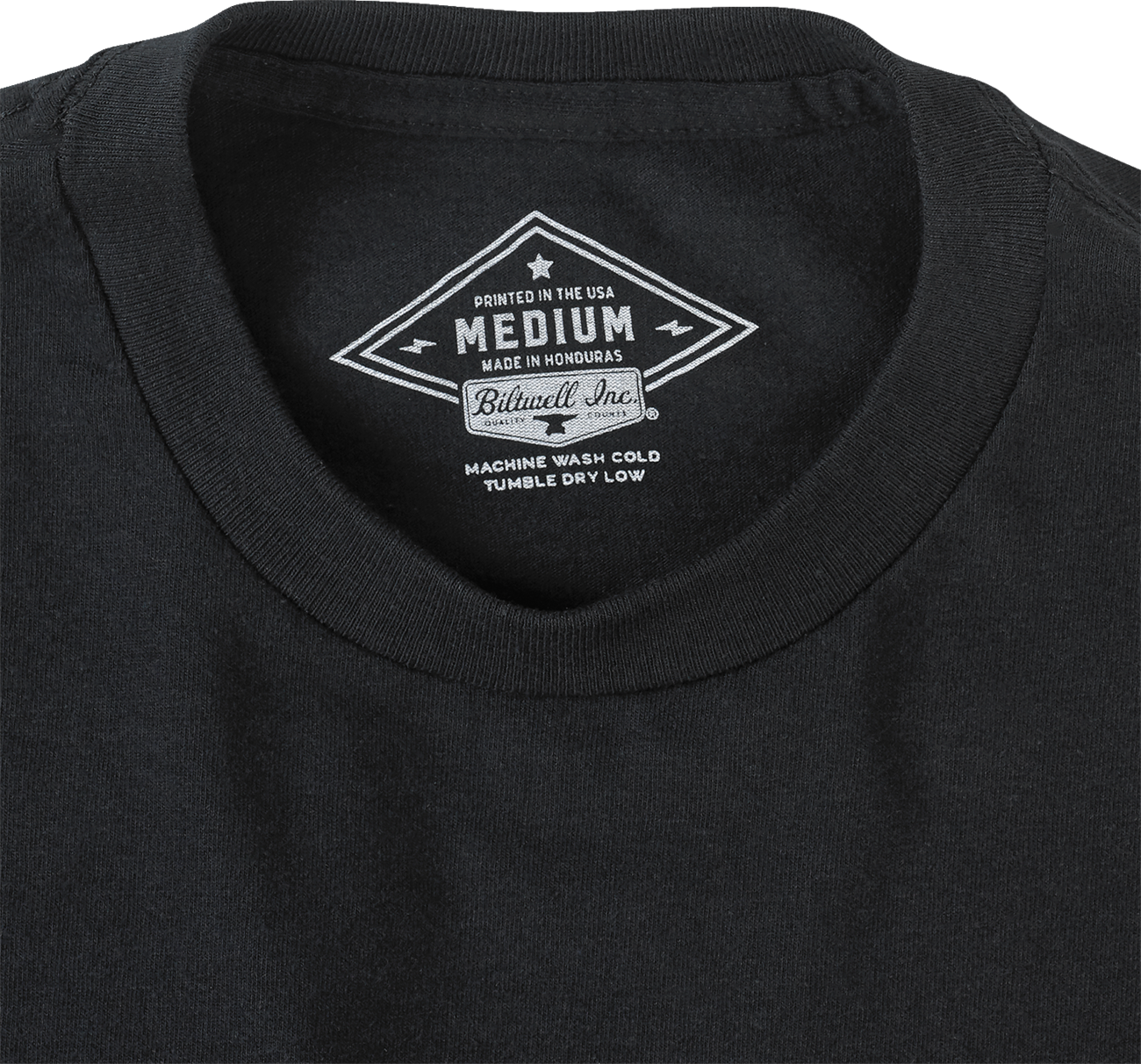 BILTWELL LMTV Pocket T-Shirt - Black - Medium 8102-076-003