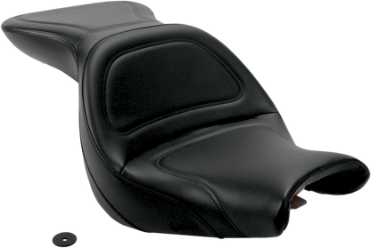 SADDLEMEN Seat - Explorer - without Backrest - Stitched - Black - V750 Aero H04-13-029