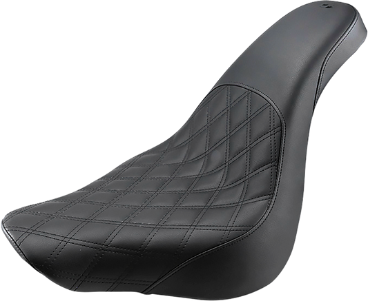 SADDLEMEN Profiler Seat - Front Lattice/Rear Smooth - Black - FLFB/S 818-27-149