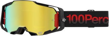 100% Armega Goggles - Tzar - Gold Mirror 50005-00014