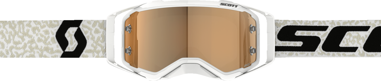SCOTT Prospect Amplifier Goggle - White/Black - Gold Chrome 285536-1035324