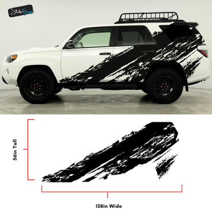 4Runner Mud Splash Graphic Decal. #6810