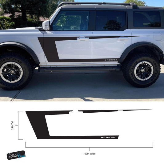 Graphic Decal for Ford Bronco. #6995
