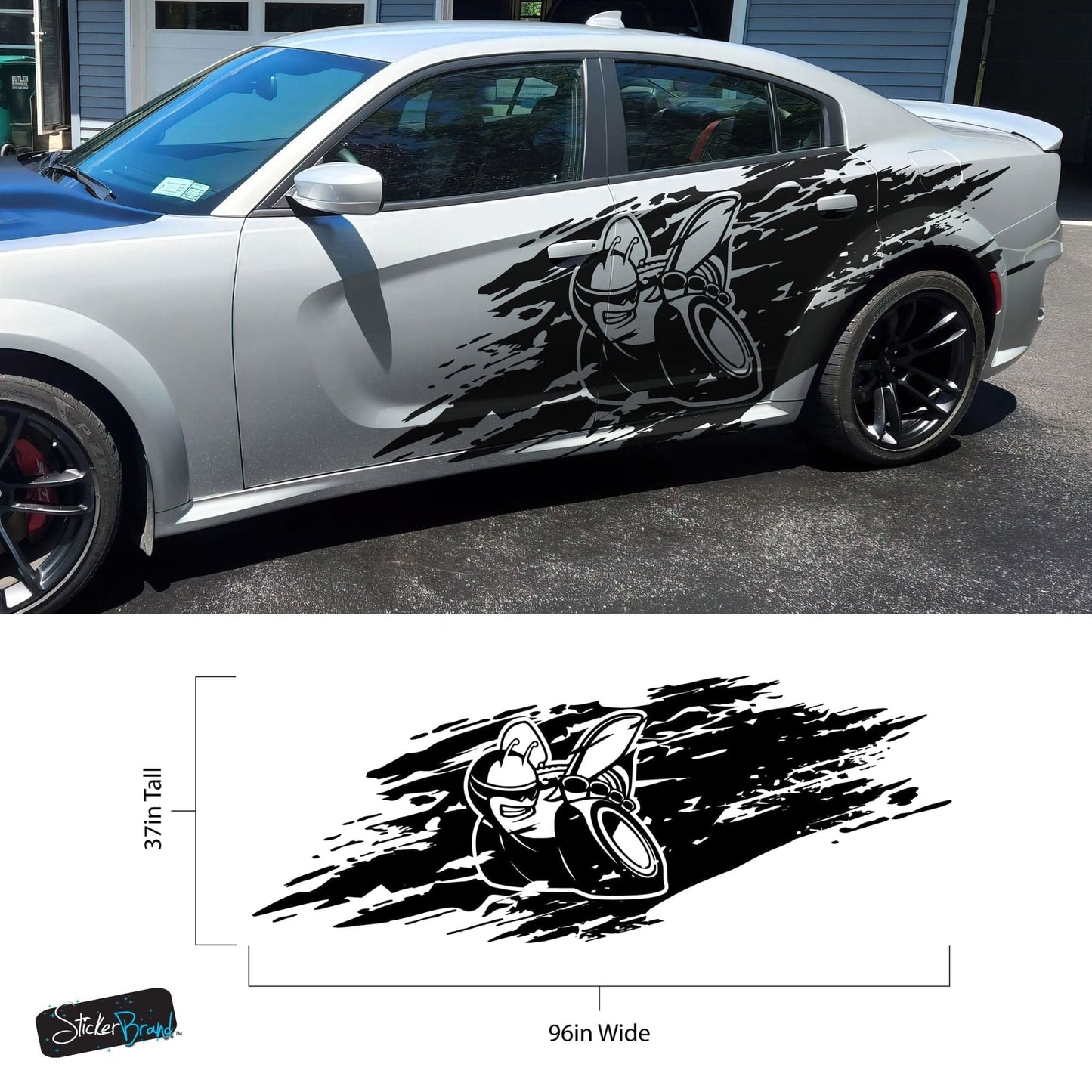 Scat Pack Decal Sticker for Challenger, Charger. #7026-Sup