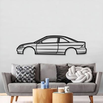 2001 Civic EX Metal Car Wall Art - MT0287
