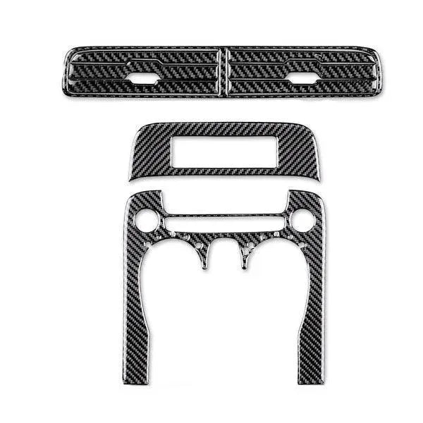 2010-2012 Chevy Camaro Carbon Fiber AC Vent & Radio Switch Trim Overlay