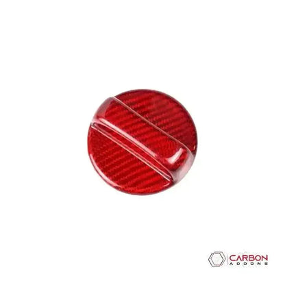 2010-2015 Camaro Carbon Fiber Gas Lid Cover