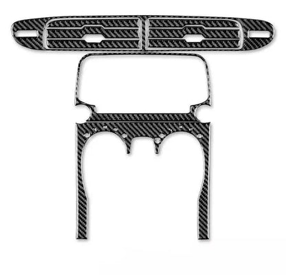 2013-2015 Chevy Camaro Carbon Fiber AC Vent & Radio Switch Trim Overlay