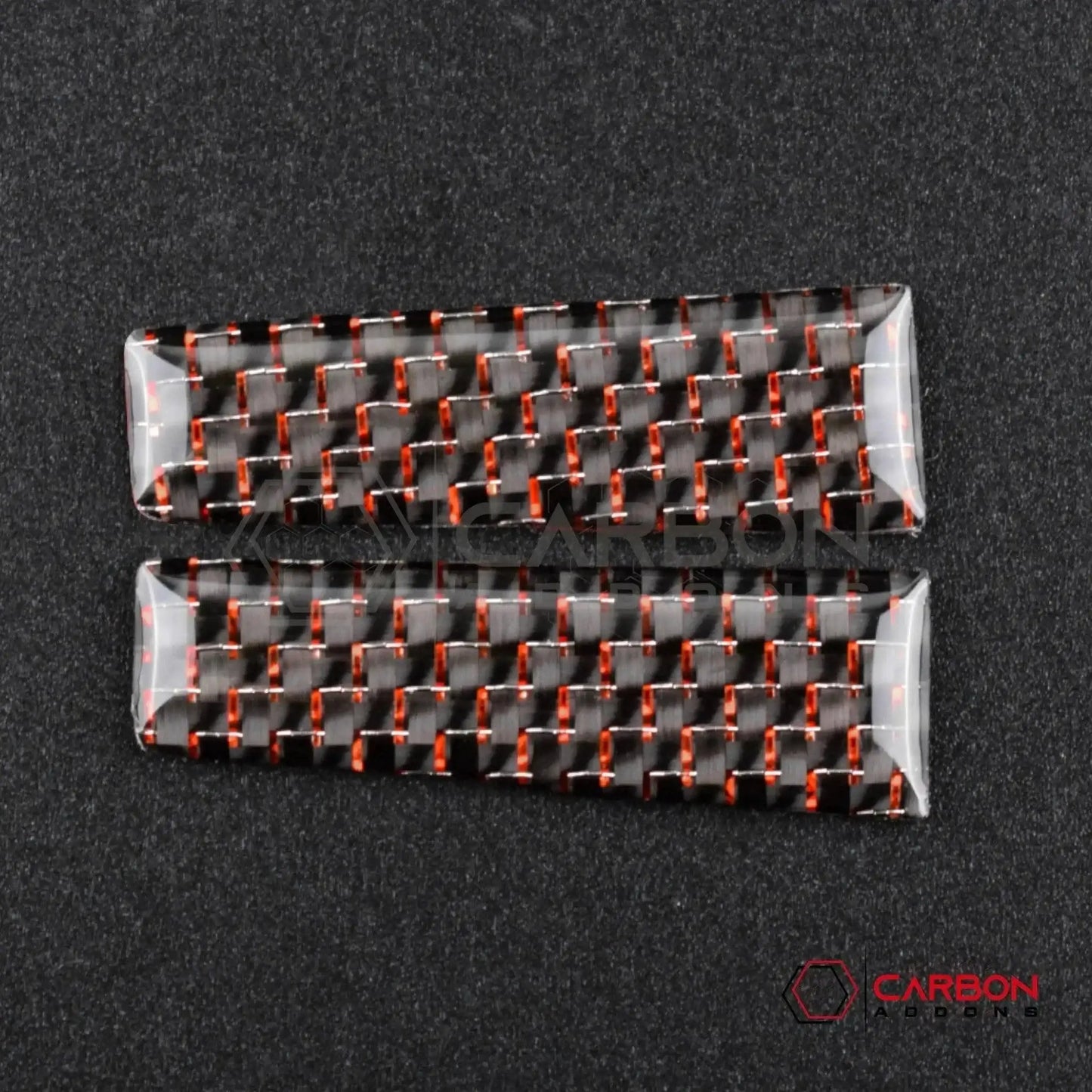 Carbon Fiber Shift Knob Side Trim Overlay for 2015–2023 Ford Mustang