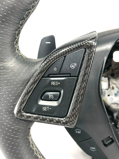 2016-2024 Camaro Steering Wheel and Airbag Chrome Delete Covers