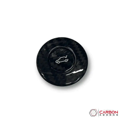 2016-2024 Camaros Carbon Fiber Trunk Release Button Cover