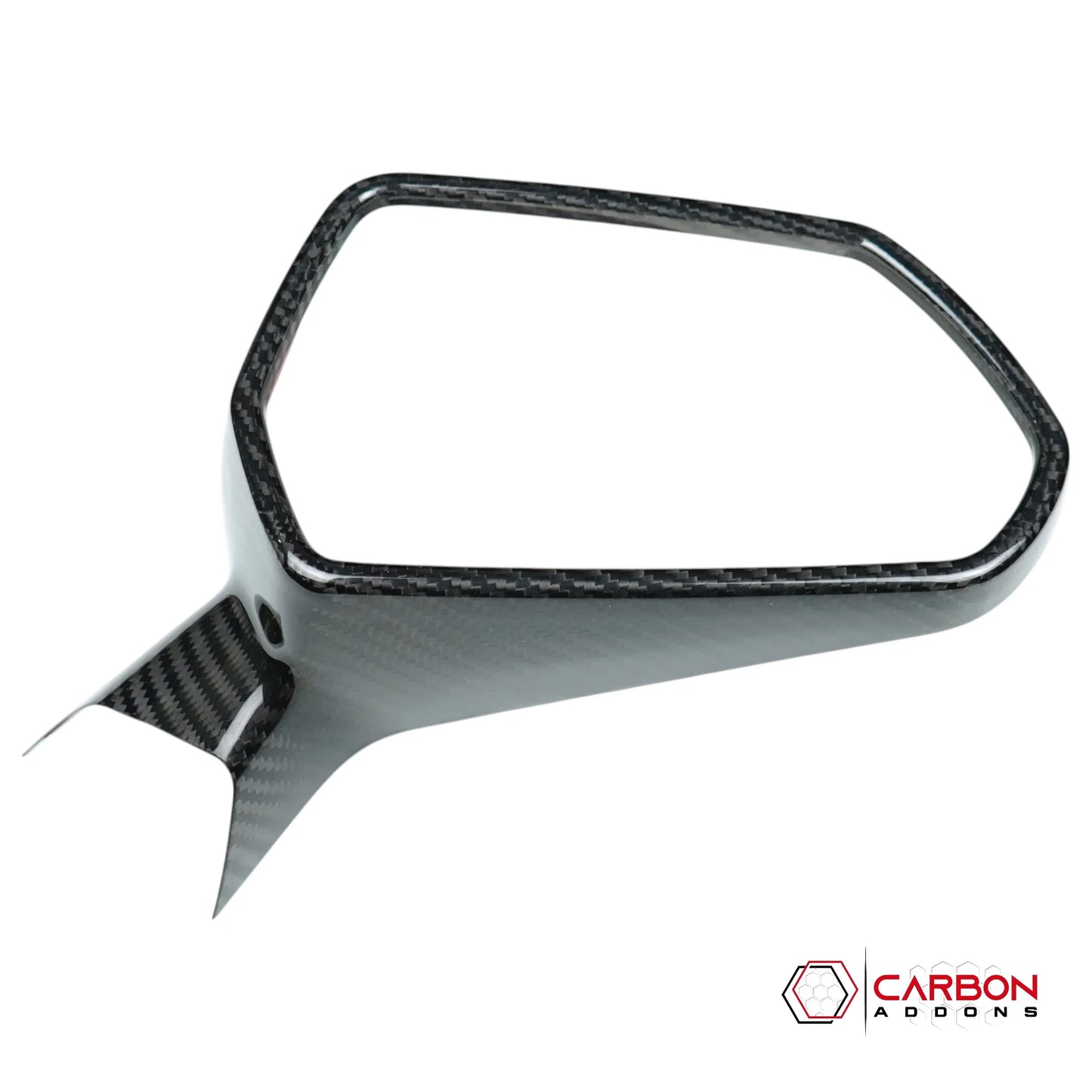 2016-2024 Chevrolet Camaro Real Carbon Fiber Front Mirror Cap Covers