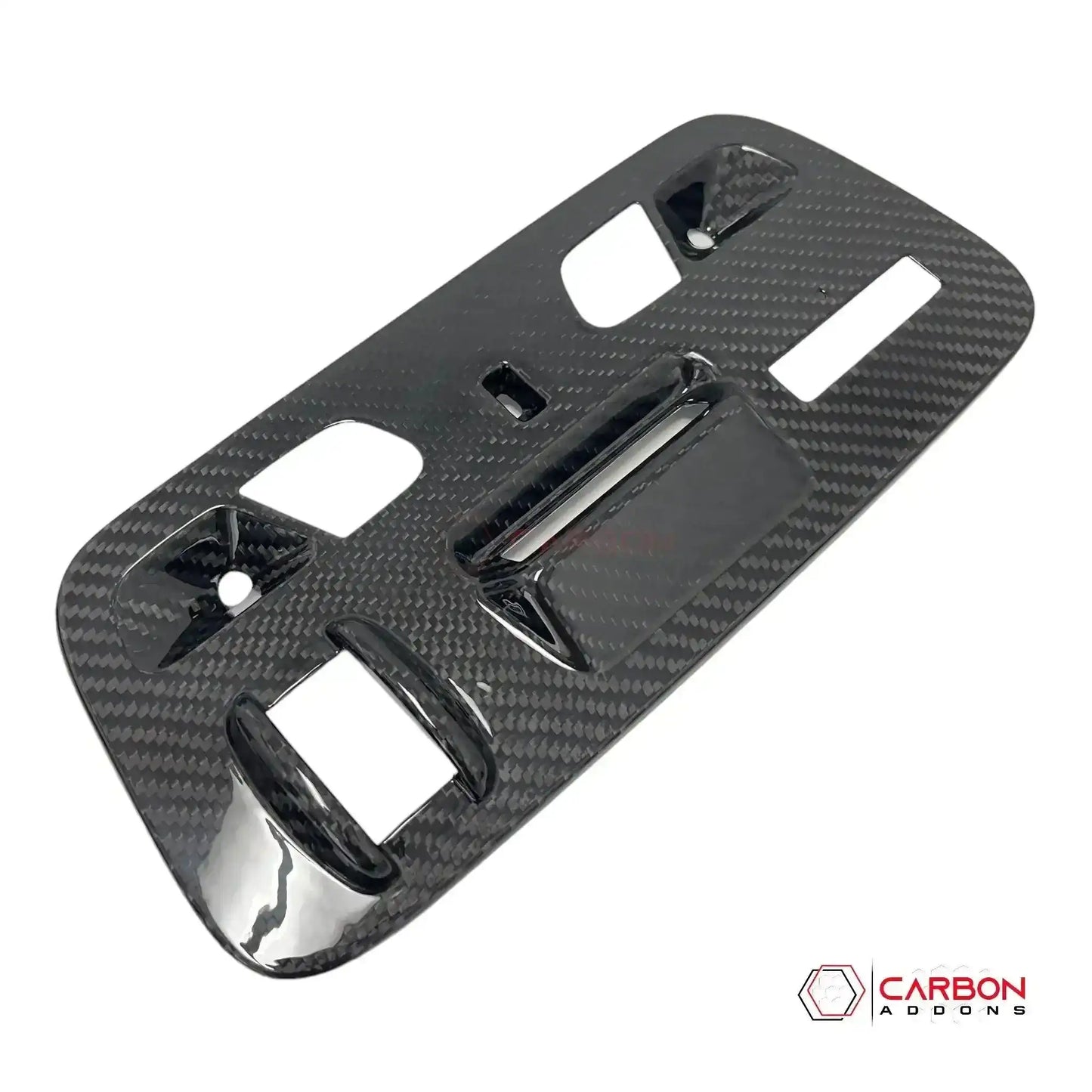 2016–2018 Camaro Real Carbon Fiber Over Head Dome Light Trim Covers