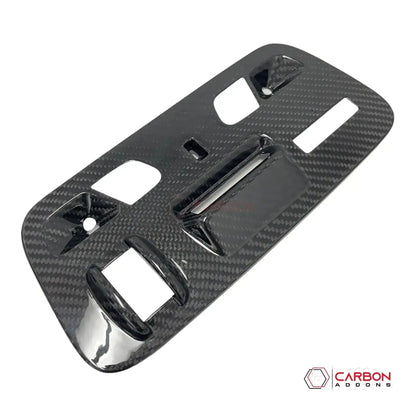2016–2018 Camaro Real Carbon Fiber Over Head Dome Light Trim Covers