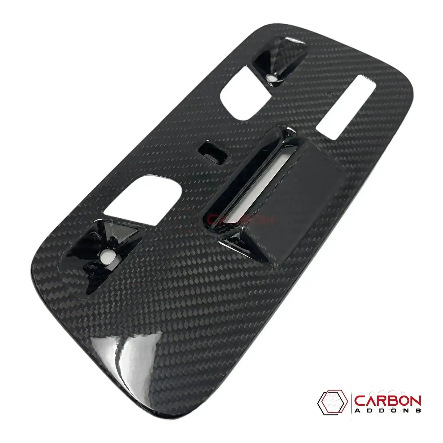 2016–2018 Camaro Real Carbon Fiber Over Head Dome Light Trim Covers