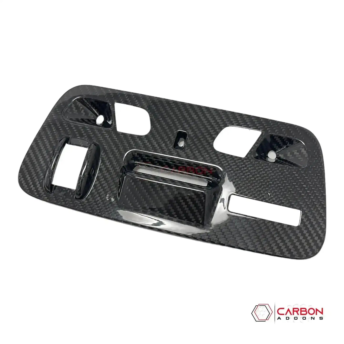 2016–2018 Camaro Real Carbon Fiber Over Head Dome Light Trim Covers