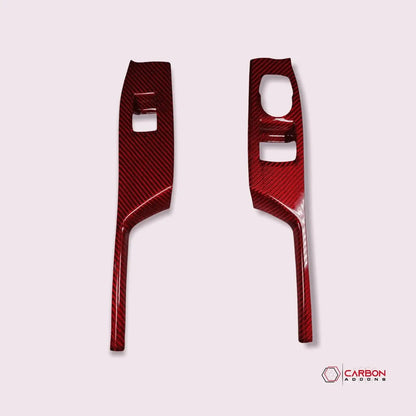 2016–2024 Camaro Real Carbon Fiber Window Switch Covers