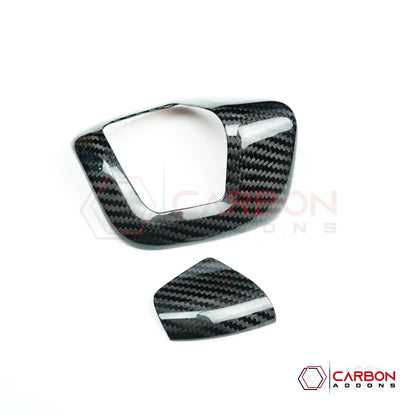 2016–2024 Chevrolet Camaro Real Carbon Fiber Seat Release Lever Trim & Handle Covers