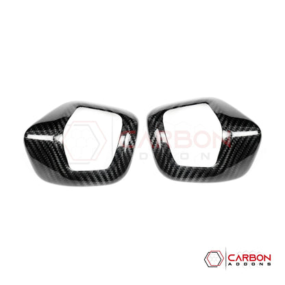 2016–2024 Chevrolet Camaro Real Carbon Fiber Seat Release Lever Trim & Handle Covers