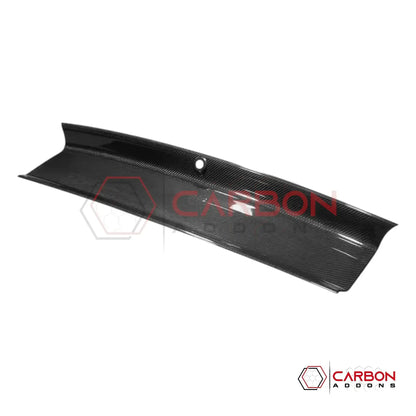Real Carbon Fiber Rear Deck Lid Panel Cover for 2015–2023 Ford Mustang
