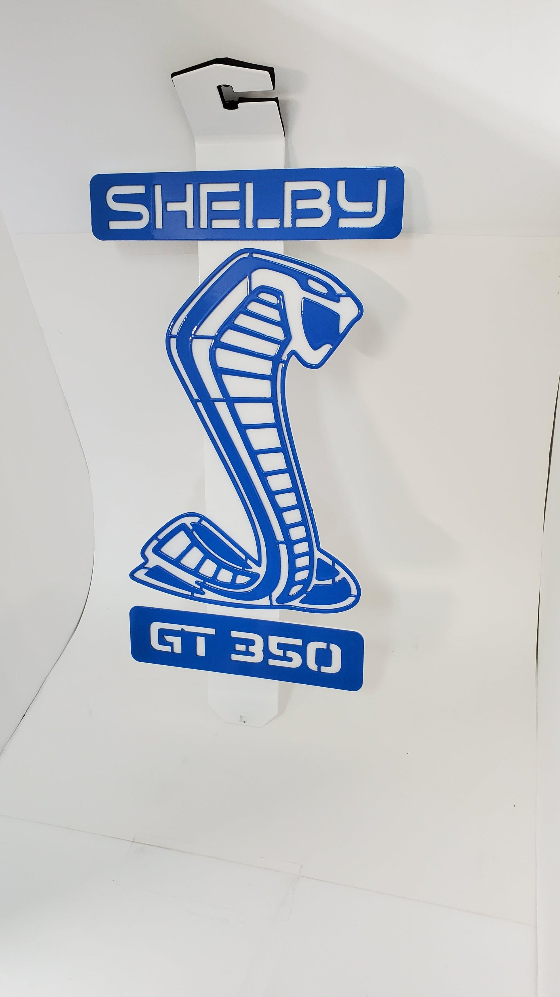 Custom Shelby GT350 Mustang Hood Prop - Martin Metalwork LLC 