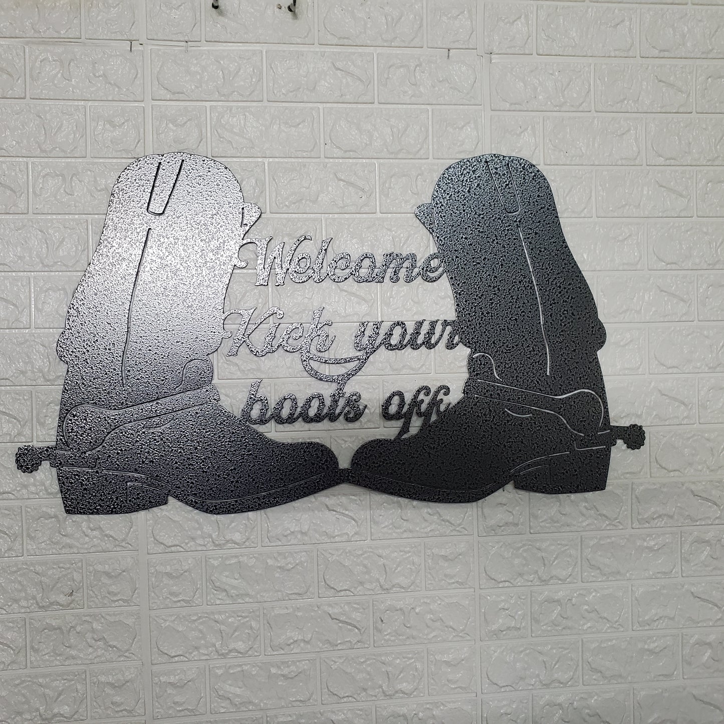 Welcome Kick Your Boots Off